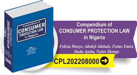 list of consumer protection laws in nigeria